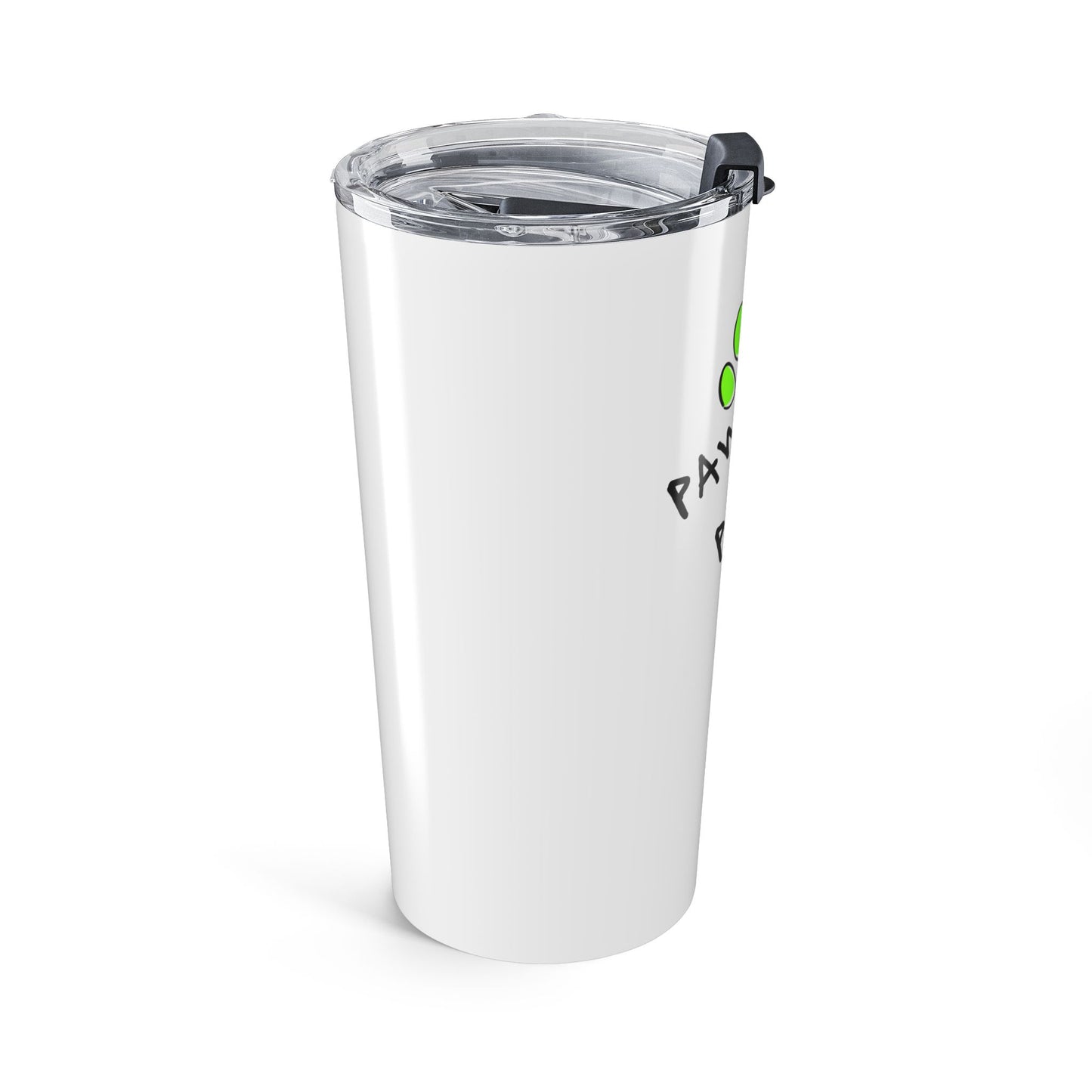 Lime "Pawppy Parents" Tumbler