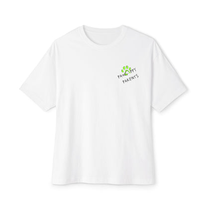 Stay Pawsitive T‑Shirt — Cute Paw Print Rescue Animal Tee