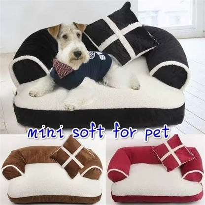 Double-Cushion Dog Bed/Sofa 