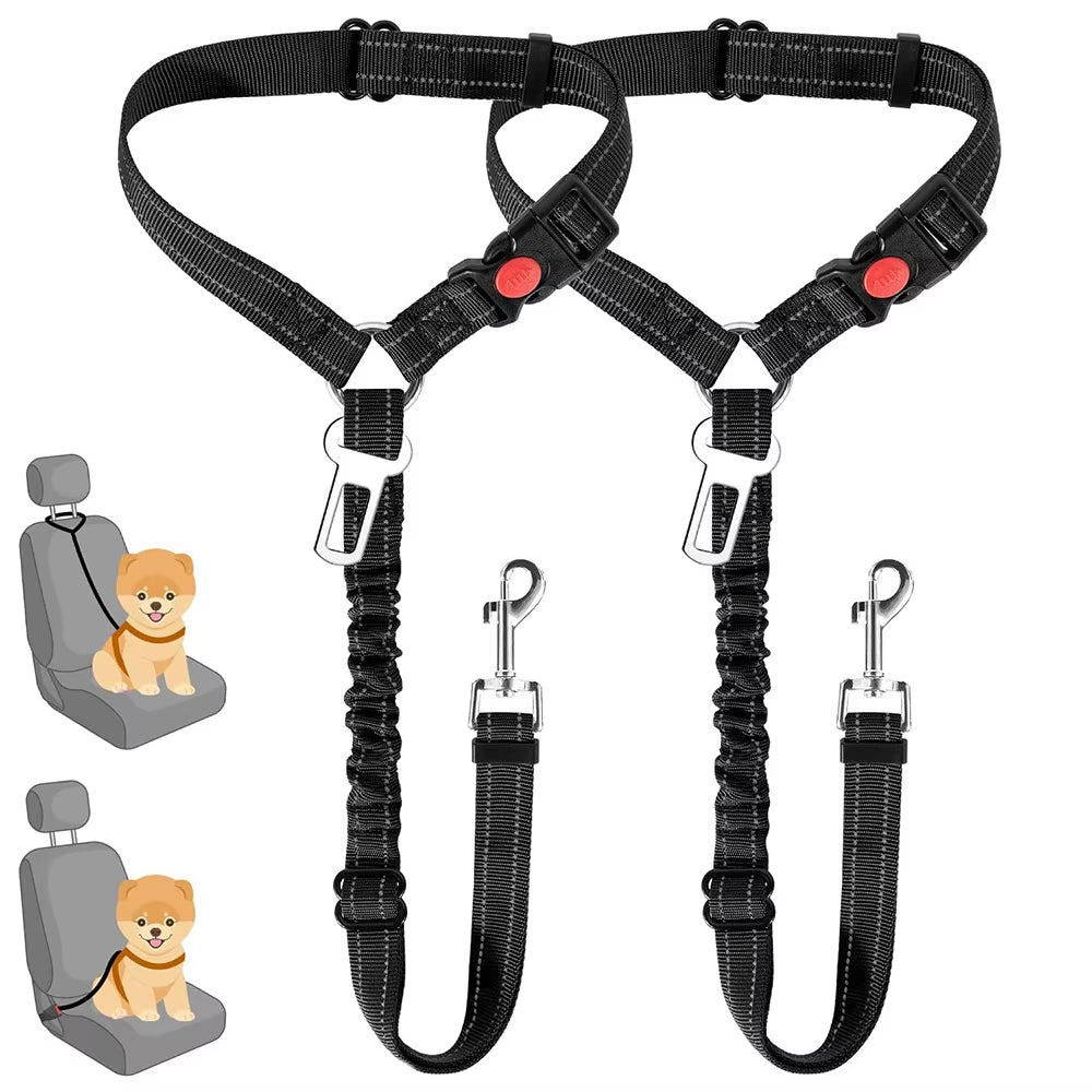 Multi-Functional Pet Seat Belt/ 3-In-1 Harness
