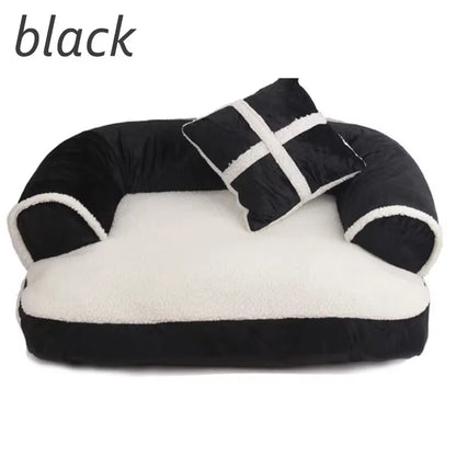 Double-Cushion Dog Bed/Sofa 