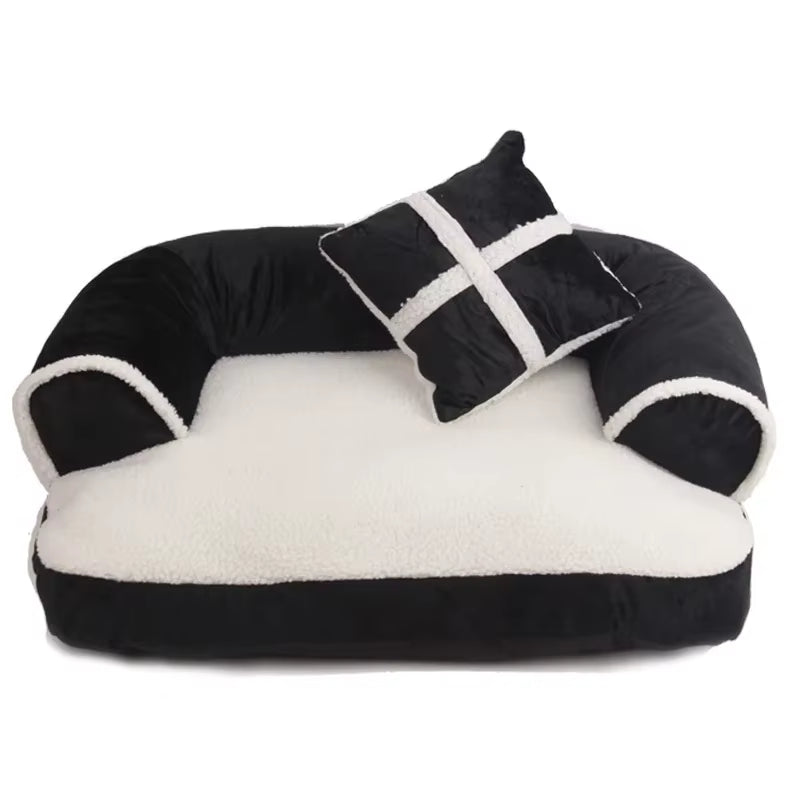 Double-Cushion Dog Bed/Sofa 
