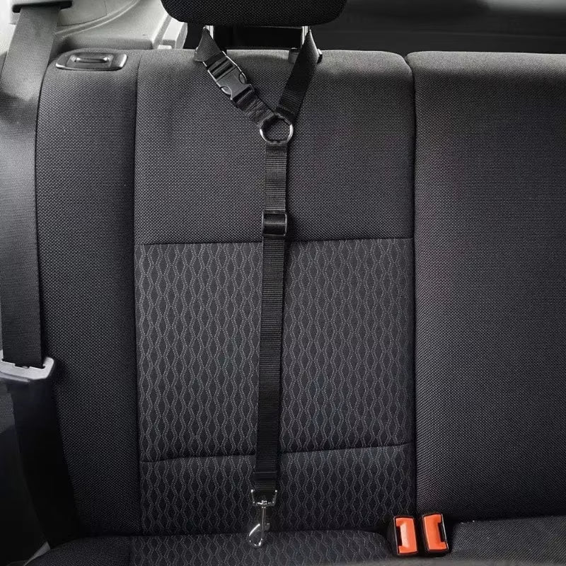 Pet Supplies Car Seat Belt Dog Seat Belt Dog Car Leash Belt Adjustable Cushioning Elastic Travel Strap Leads Safety Leash Rope F