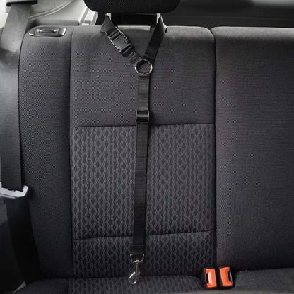 Pet Supplies Car Seat Belt Dog Seat Belt Dog Car Leash Belt Adjustable Cushioning Elastic Travel Strap Leads Safety Leash Rope F